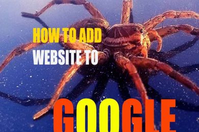 how to add website to google search