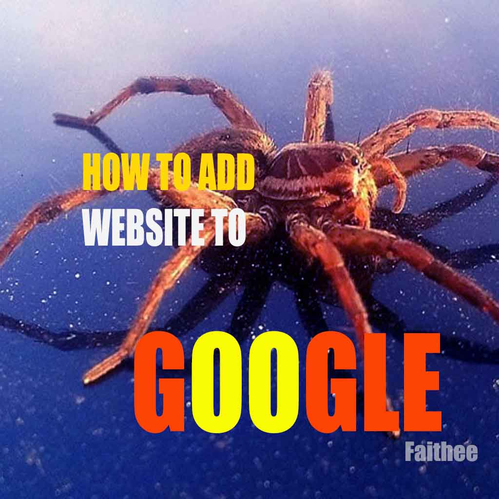 how to add website to google search