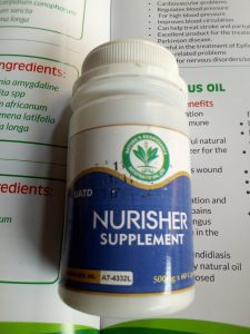 Nurisher supplement 500 mg 60 capsules
