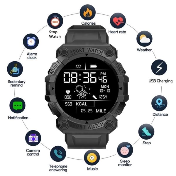 FD68S Smart Watch Fitness Tracker Smartwatch Men Women Heart Rate Tracker Smart Bracelet Android IOS for FD68S Smart Watch Fitness Tracker Smartwatch