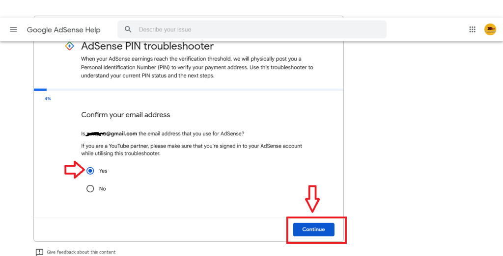 Screenshot 2022 10 03 at 11 10 36 AdSense PIN troubleshooter Google AdSense Help How To Create Adsense Account And Verify adsense Without Pin In 2022
