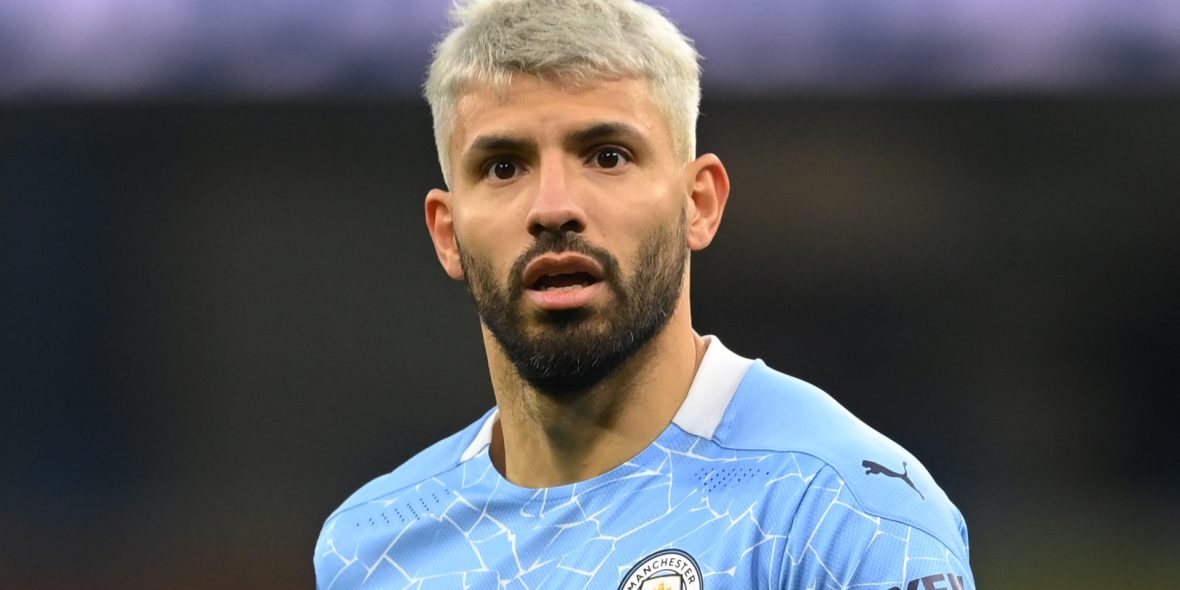 Sergio Agüero net worth and total goals.