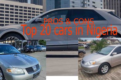 Top 20 cars in Nigeria