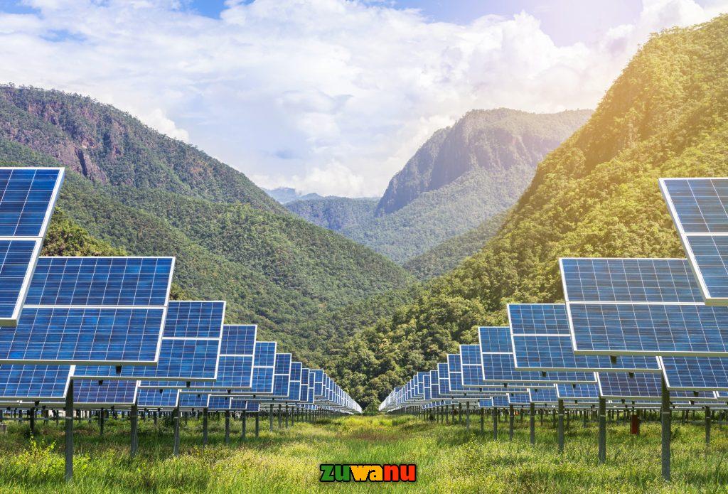 7 technology to make electricity 2 solar panels with mountains in background 7 technology to make electricity