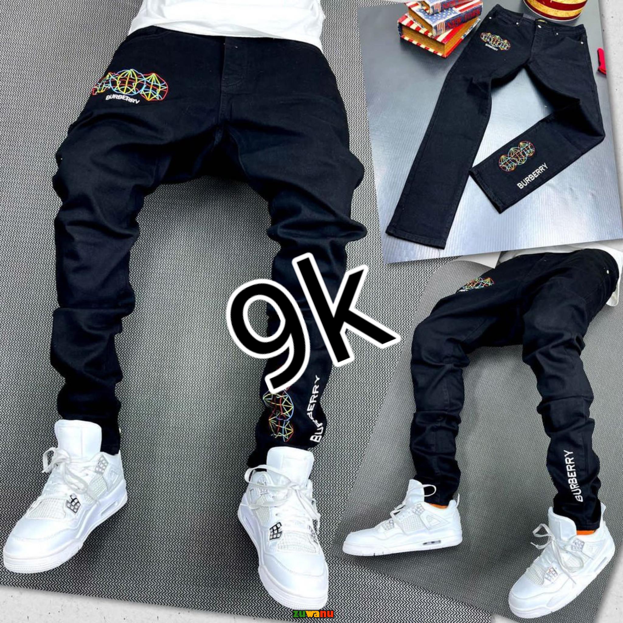 stock jeans for male black