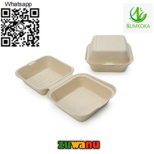 Clamshell box for food supplier