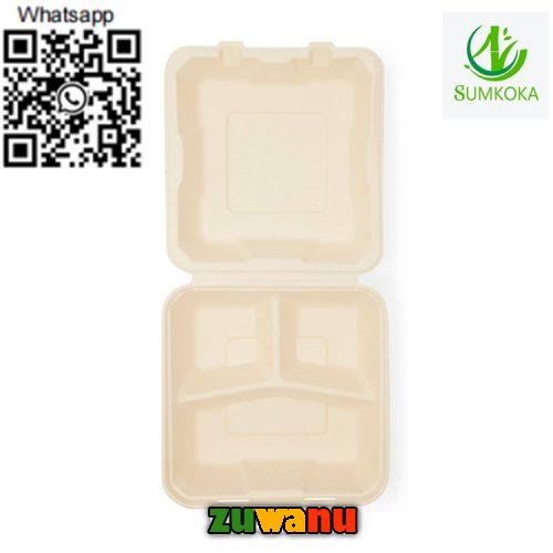 Clamshell box for food supplier