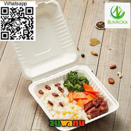 Clamshell box for food supplier