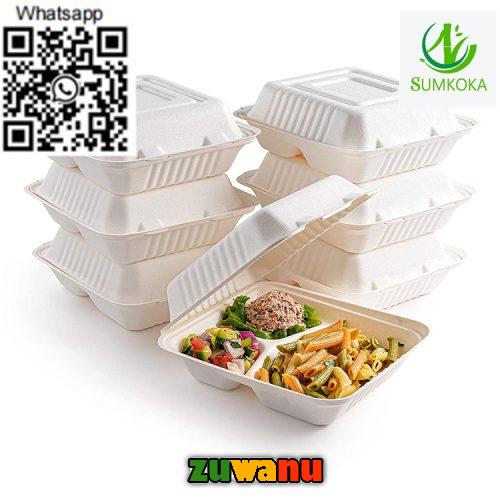 Clamshell box for food supplier