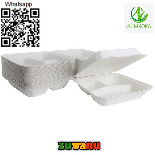 Clamshell box for food supplier