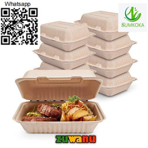 Clamshell box for food supplier