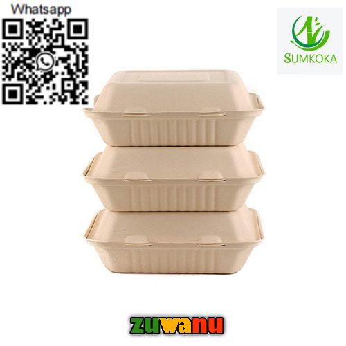 Clamshell box for food supplier