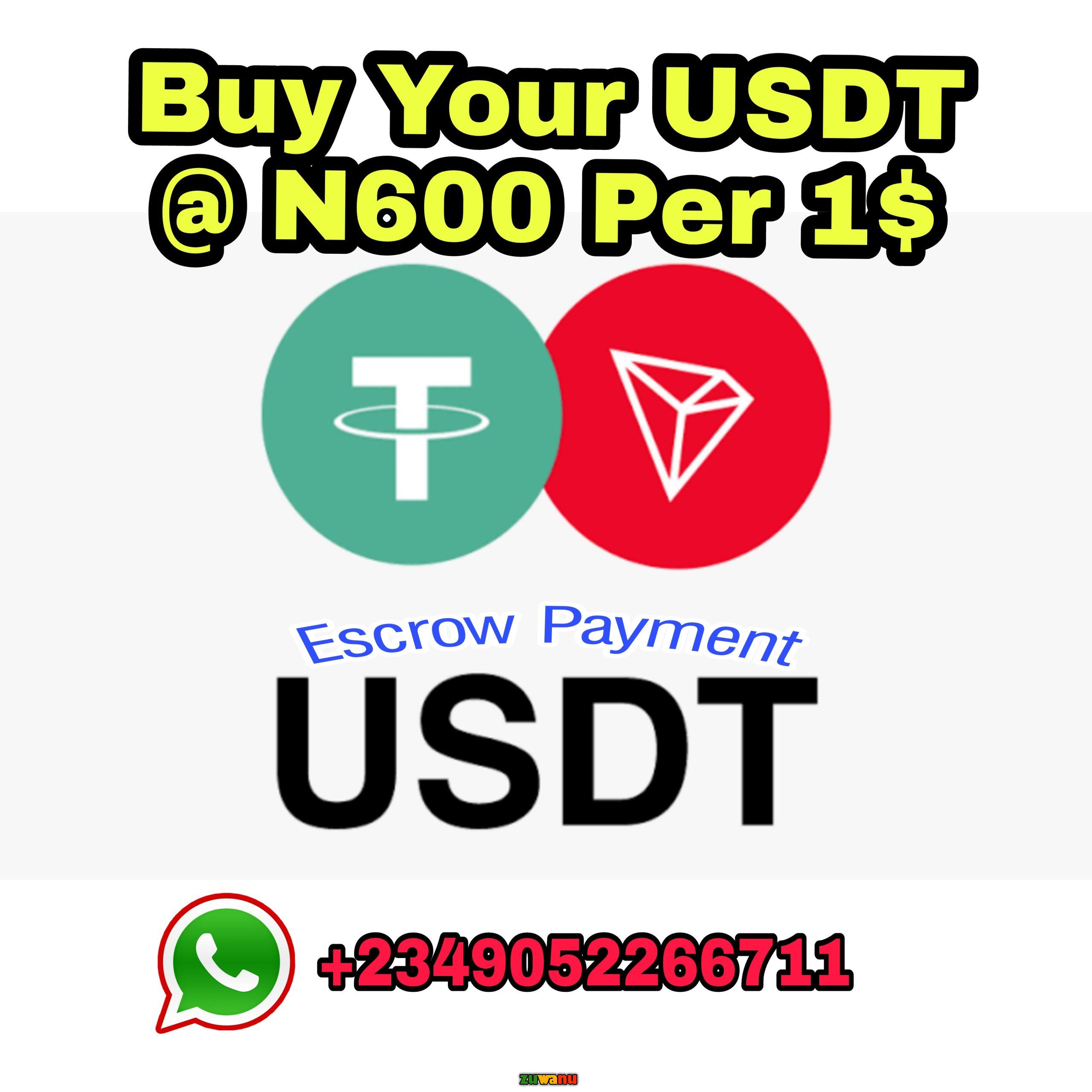 Buy USDT and BTC