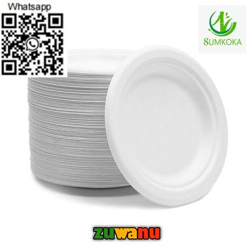 Plate disposable plate round plate