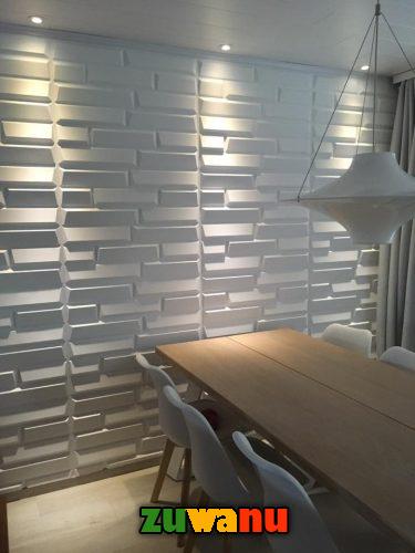 Create A Bold Statement Wall With 3D Wall Panel.
