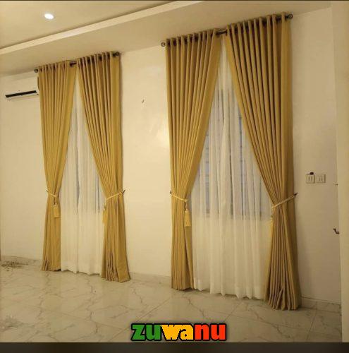 Modern Curtains and accessories living room