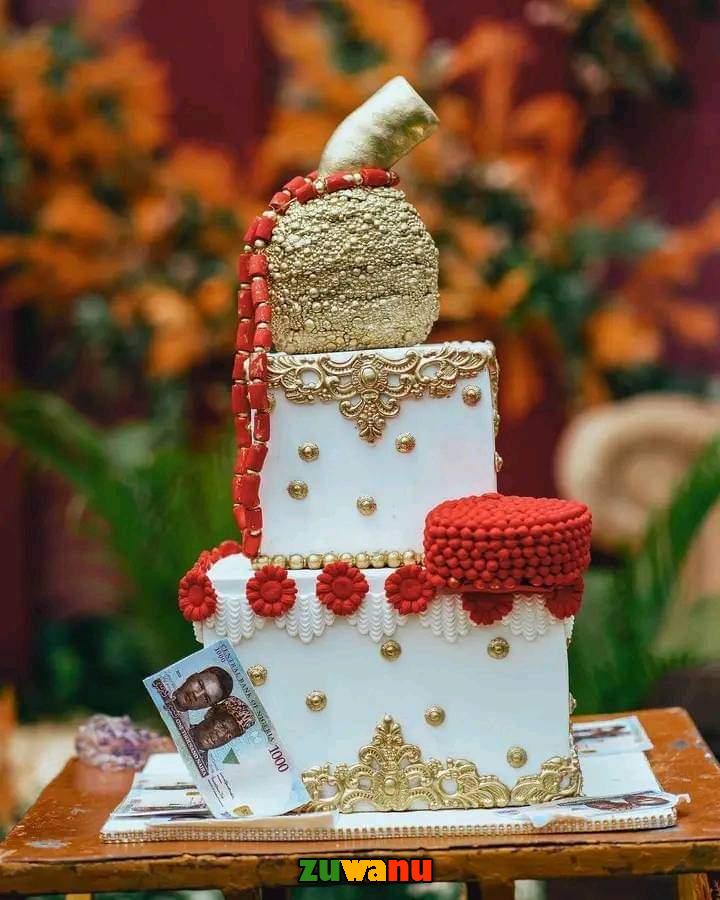 13 traditional wedding cakes that stun you (photos) - Legit.ng