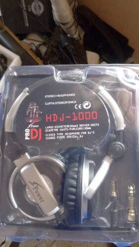 Pro dj stereo headphones