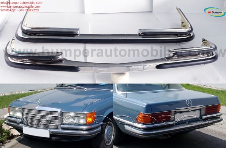 Mercedes W116 EU style (1972-1981) bumpers