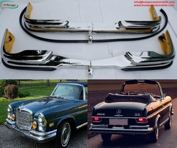 Mercedes W111 W112 Coupe/Cabriolet 280SE 3,5L V8 (69-71) Bumpers