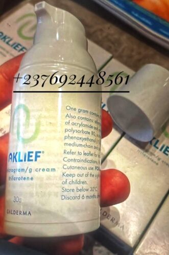 Aklief cream available effective and original