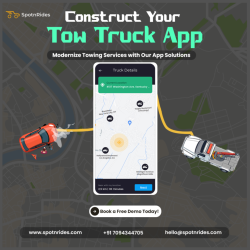 Create a Tow Truck App with Uber-like Features