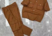 Luxury up and down ladies gowns and swed trousers