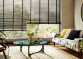 Window blinds for sitting room