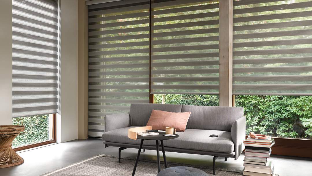 Window blinds for sitting room