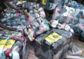 UK bales of clothes