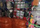 UK bales of clothes