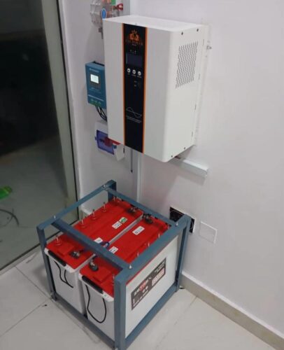 Complete set of solar installation. depends on your budget
