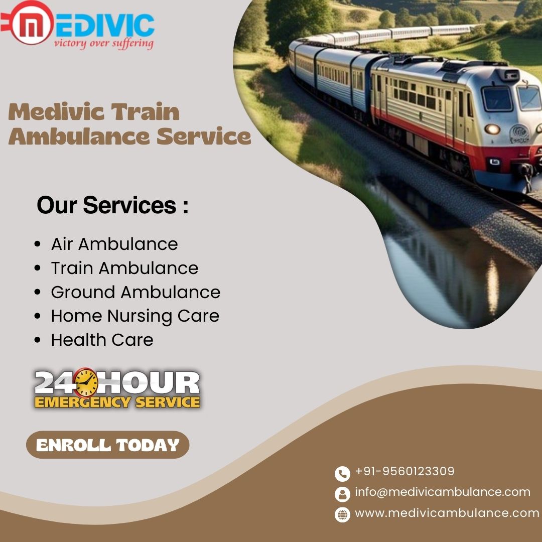 Reliable Train Service in Ranchi India – Train Ambulance