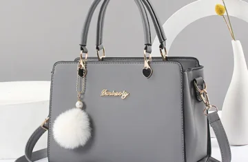 Handbags-for-ladies-ash-color