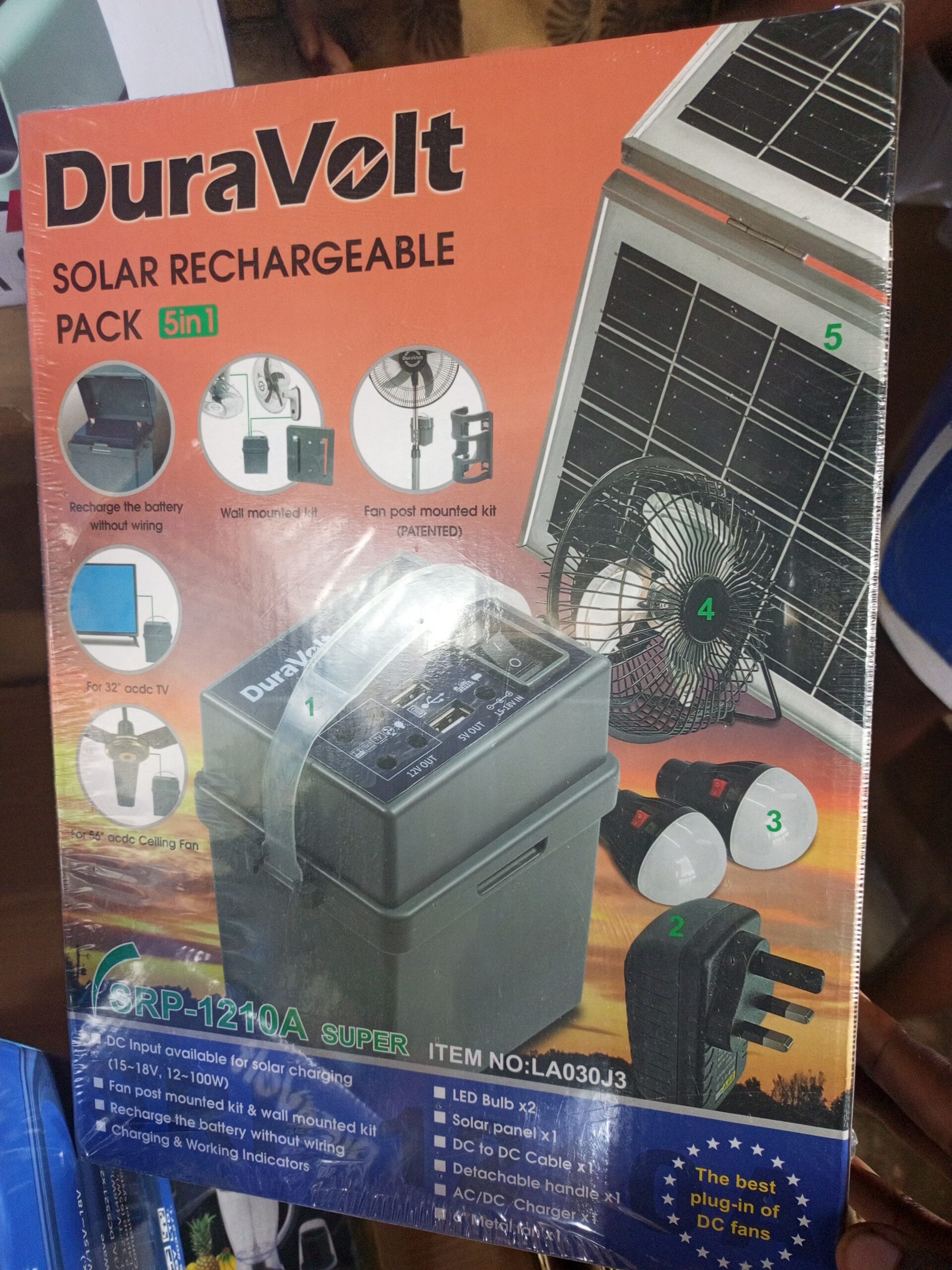 DURA VOLT SOLAR REACHABLE KIT