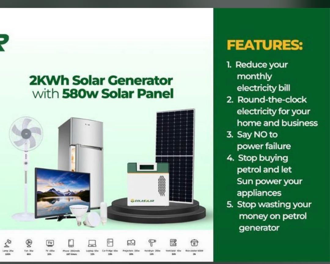 1kwh and 2kwh  solar generator