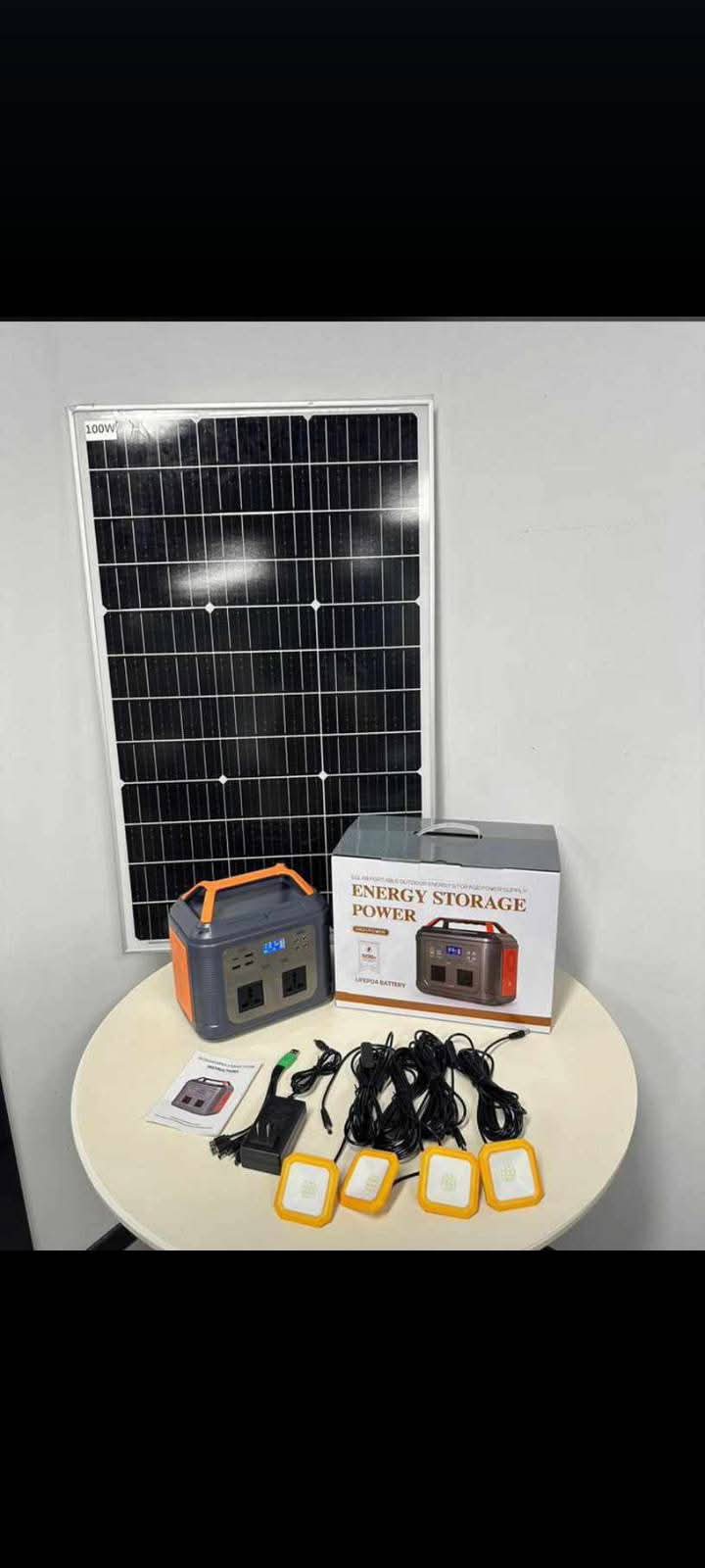 500w Solar generator + 320w panel