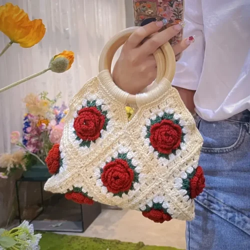 woolen Purse for ladies