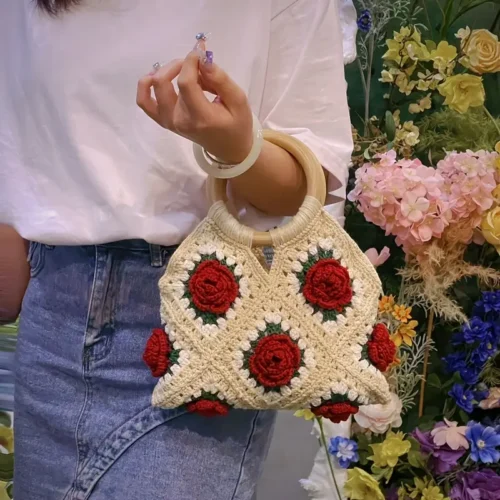woolen Purse for ladies