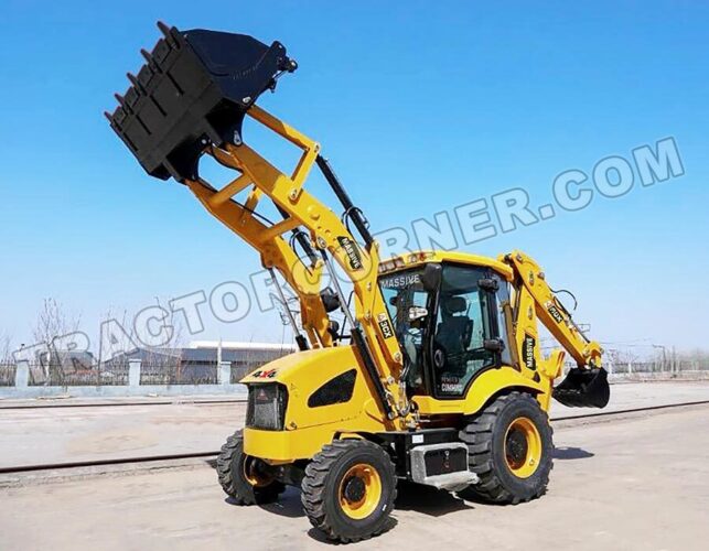 Massive 3CX Backhoe Loader