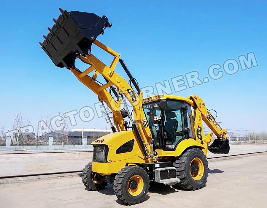 Massive 3CX Backhoe Loader