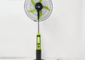 REACHABLE SOLAR STANDING FAN