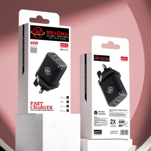 Nnaoma 40w fast charger type c owerri