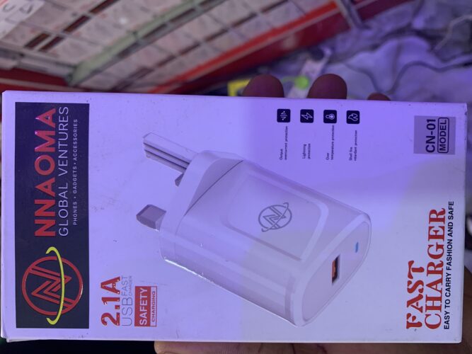 Nnaoma 2.1A fast usb charger