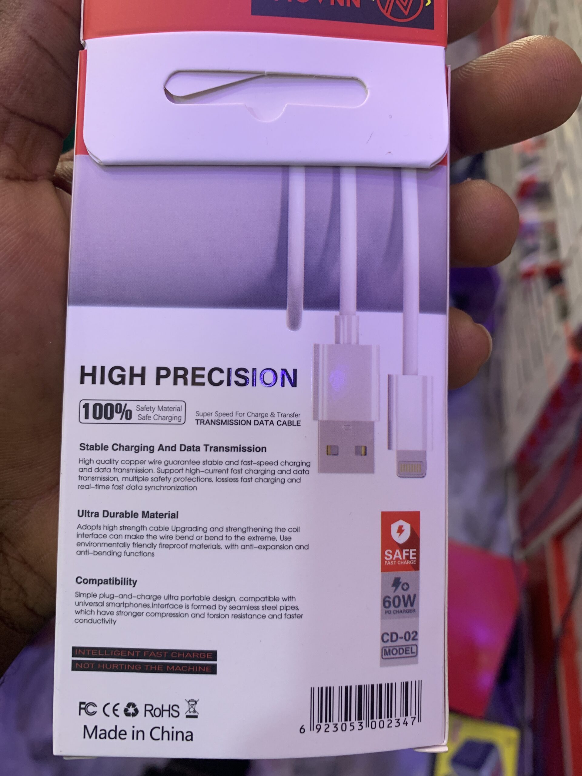 Nnaoma fast charger type c 60w
