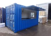 15ft empty container caravan for sale