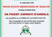 The Best Powerful SpirItual Herbalist Native Doctor IN Nigeria