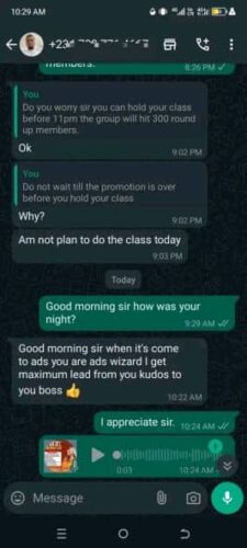 Business, Page, WhatsApp group Advert & Promotions