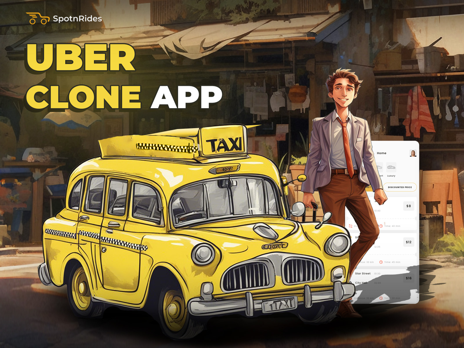 Seamless Ride Experience with SpotnRides