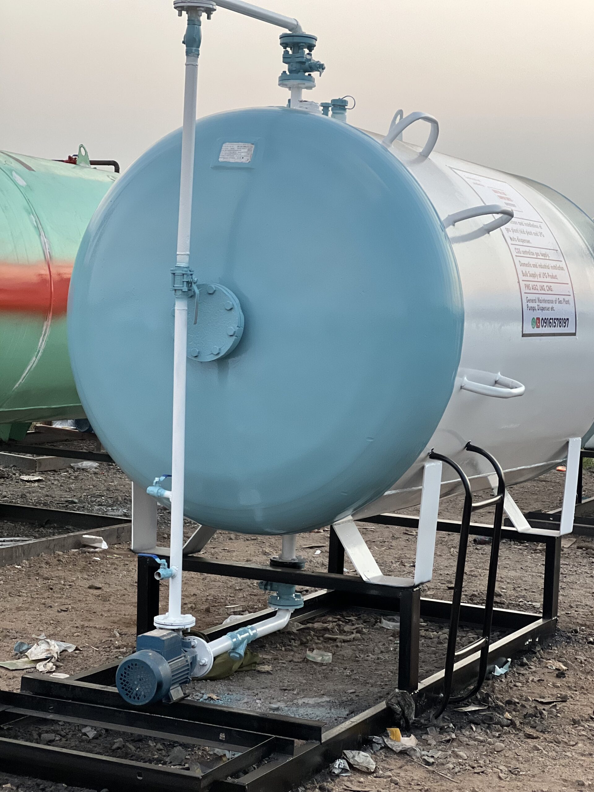 LPG GAS TANK STORAGE